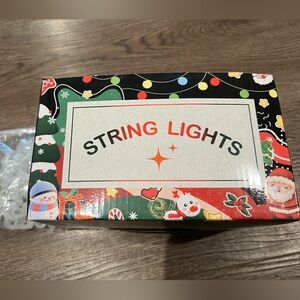 Christmas Colorful Lights with Clips!